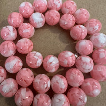 Load image into Gallery viewer, Pink and white beads.