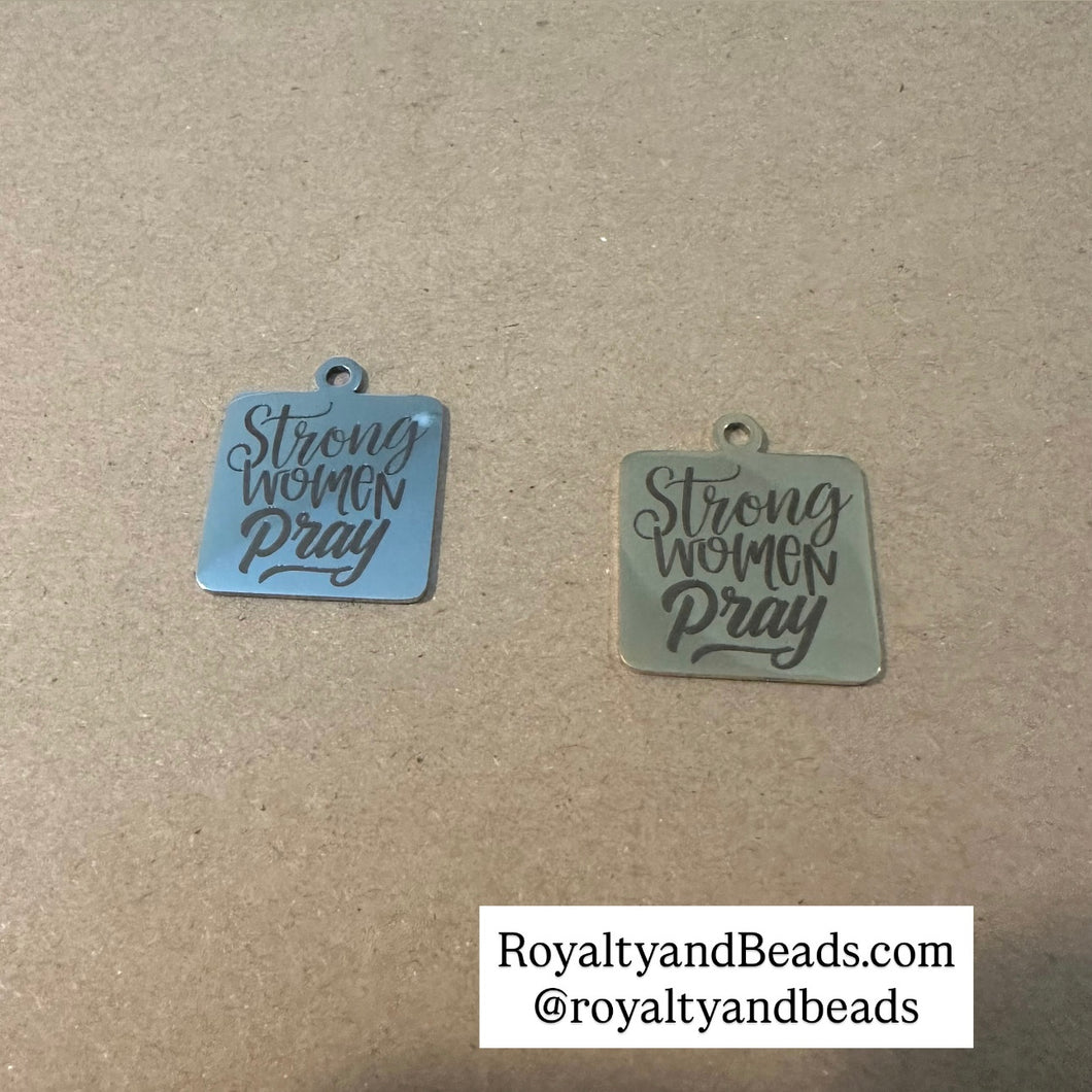Strong woman pray SS