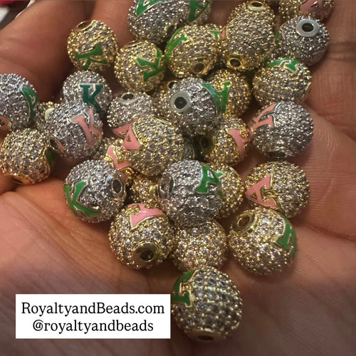 Alpha Kappa Alpha pave letters