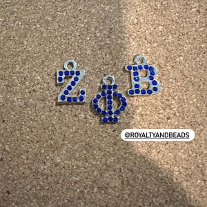 Blue Zeta Phi Beta letters.