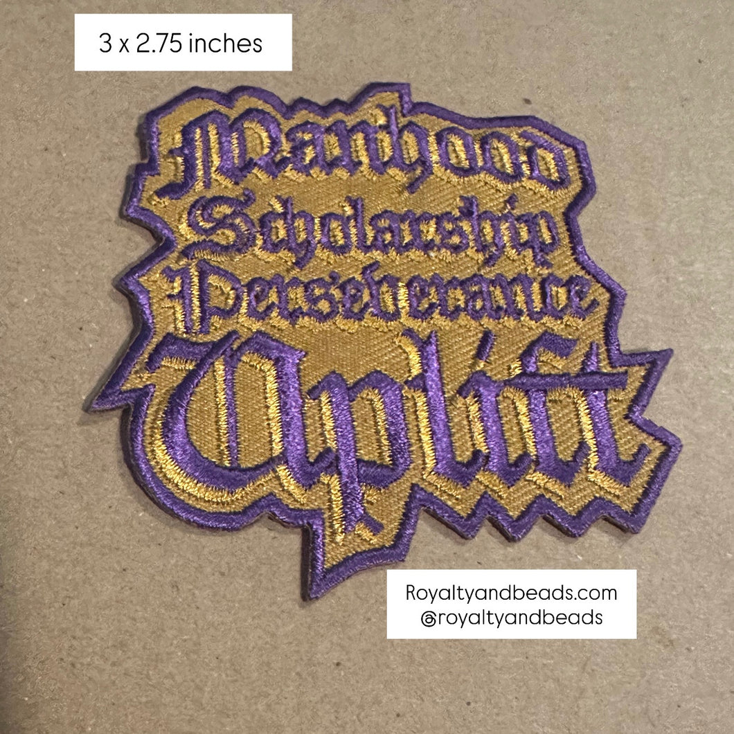 Omega Psi Phi uplift patch.