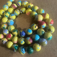 Load image into Gallery viewer, Mixed yellow beads 8mm