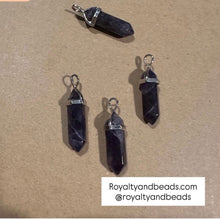 Load image into Gallery viewer, Amethyst stone charms