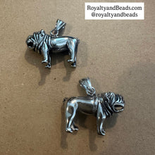 Load image into Gallery viewer, Silver dog charm - Omega