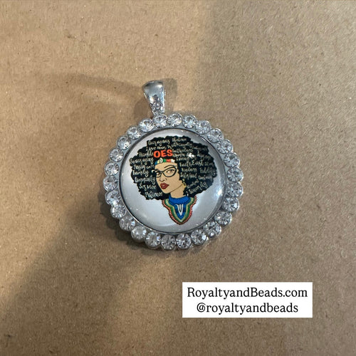 Big OES woman charm.