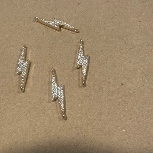 The pave lightening bolt charm.