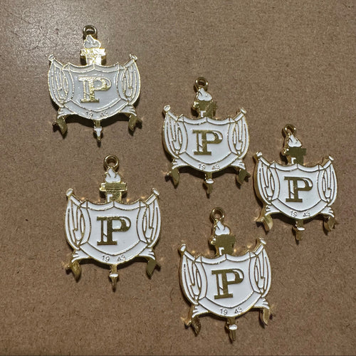 Gold Philo charm.