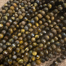 Load image into Gallery viewer, Tigers eye beads 6mm