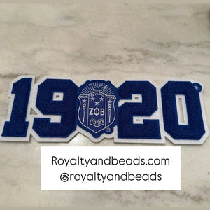 Zeta Phi Beta 1920 patch