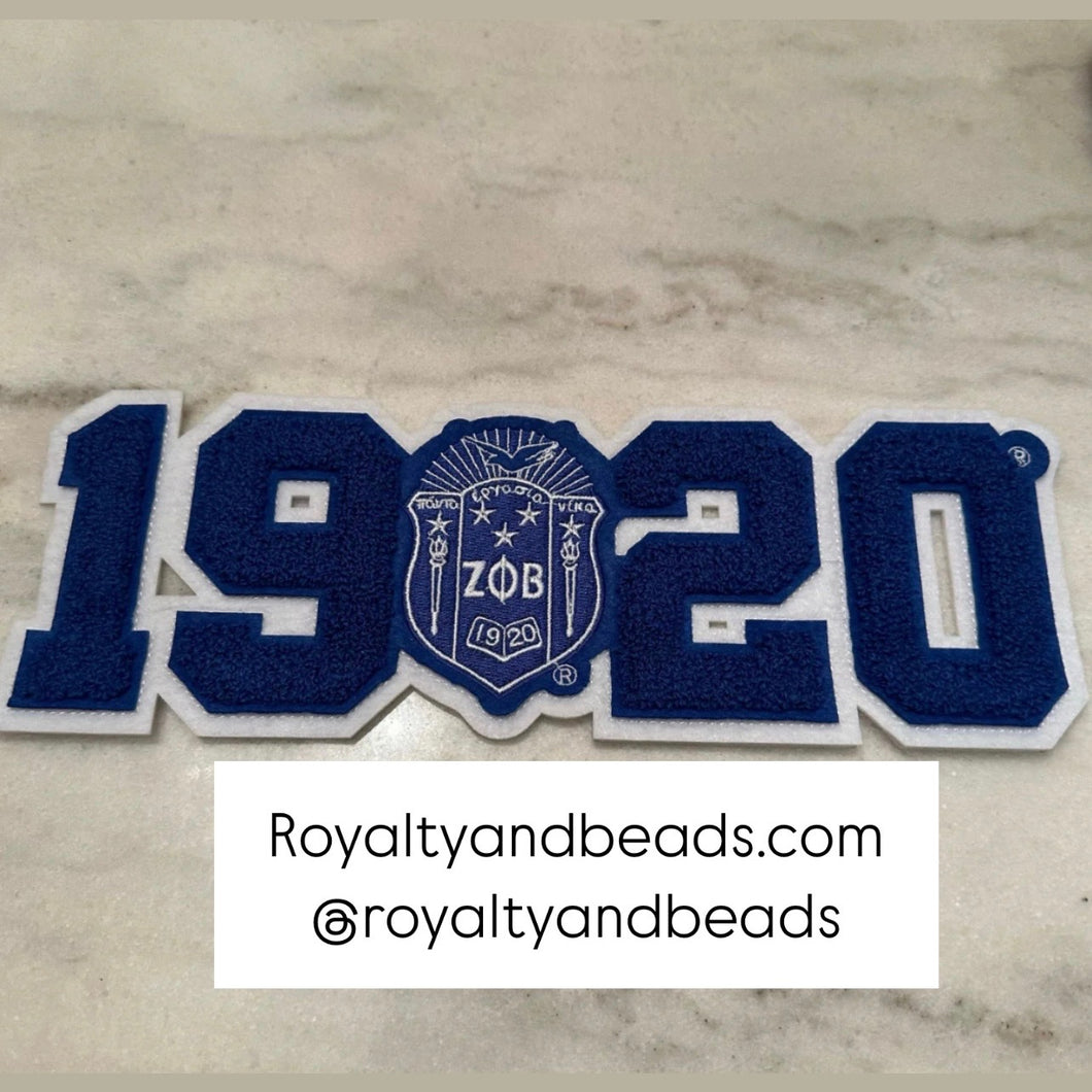 Zeta Phi Beta 1920 patch