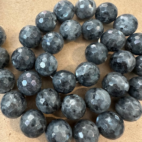 Labradorite beads (faceted) 12mm