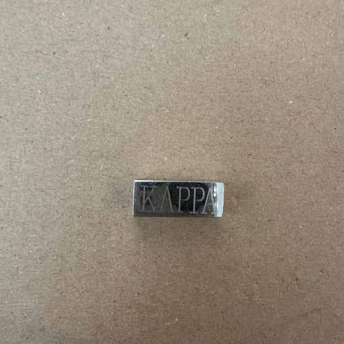 Silver KAPPA charm