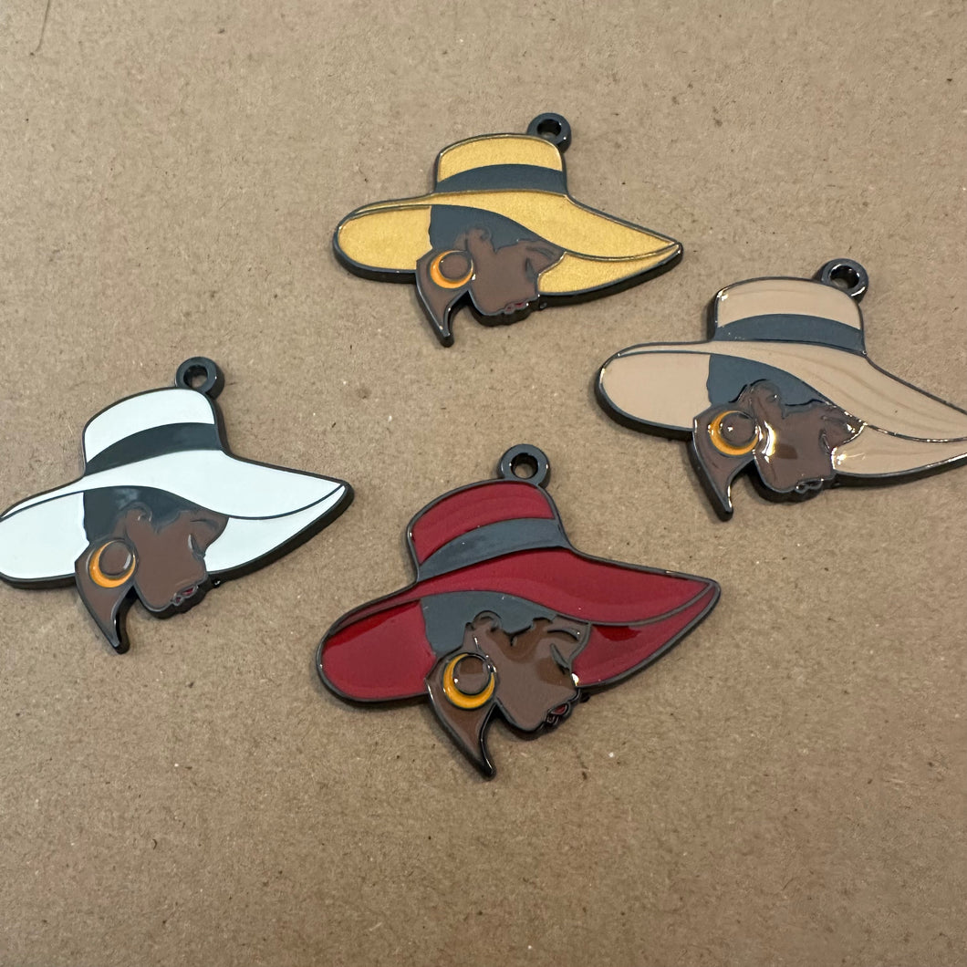 Hat woman charm.