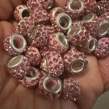 Load image into Gallery viewer, Light pink big hole beads.