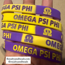 Load image into Gallery viewer, Omega Psi phi wristband