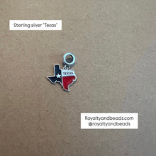 Load image into Gallery viewer, Texas charm (sterling silver)