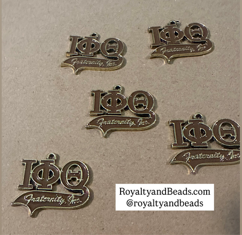 Brown Iota Phi Theta charm.