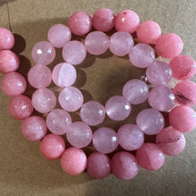 Load image into Gallery viewer, Faceted Mixed Pink beads