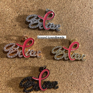 Pave believe charms.