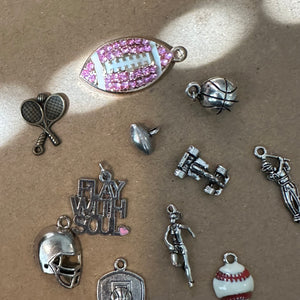 11 sports charms