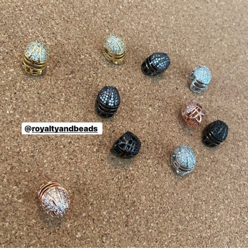 Mini Pave helmet charms.