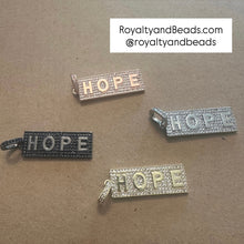 Load image into Gallery viewer, Pave hope charms.