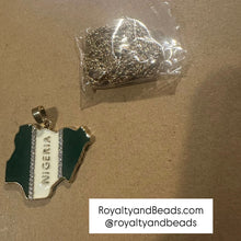 Load image into Gallery viewer, Gold Nigeria charm