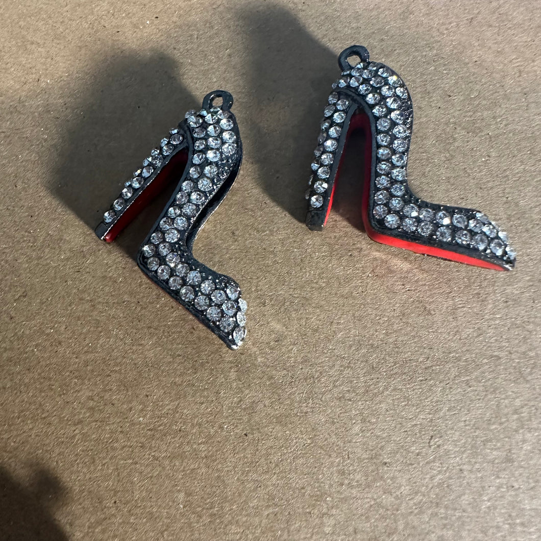 1 black heel charm*
