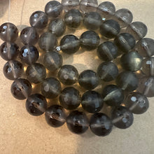 Load image into Gallery viewer, Smokey quartz faceted beads