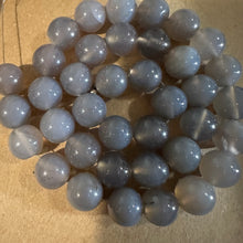 Load image into Gallery viewer, Round gray beads