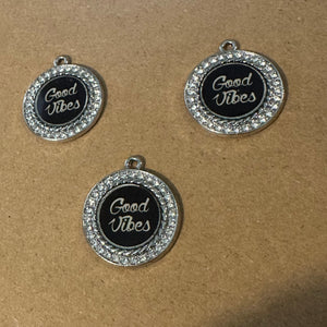 3 good vibes charms