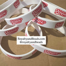 Load image into Gallery viewer, White Kappa Alpha Psi NUPE wristband
