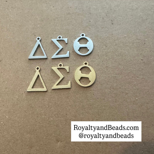 Silver Delta letters