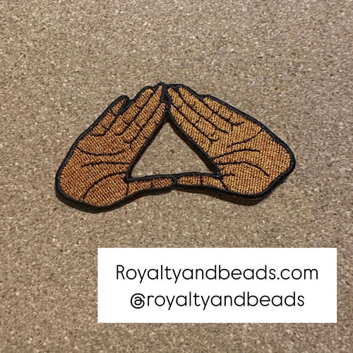 The Delta pyramid hand patch
