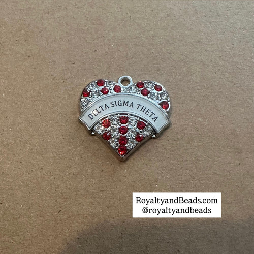 Delta heart charm.