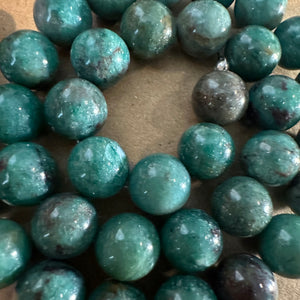 Green beads