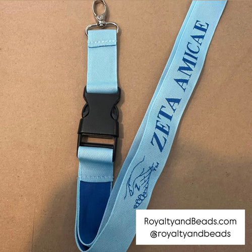 Zeta Amicae lanyard