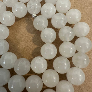 Clear beads 8mm