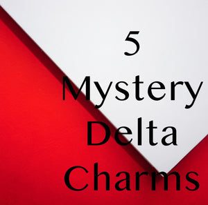 5 mystery Delta charms