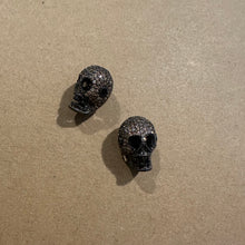 Load image into Gallery viewer, Micro Pave skull charms