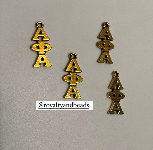 Alpha hanger charm.