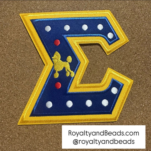 Sigma Gamma Rho Sigma patch.
