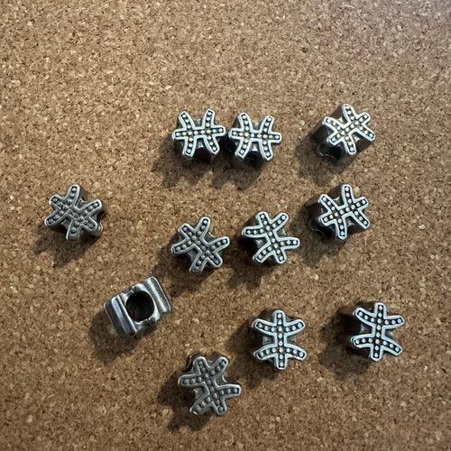 Zodiac pisces charm (silver)