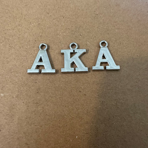 Silver AKA letters