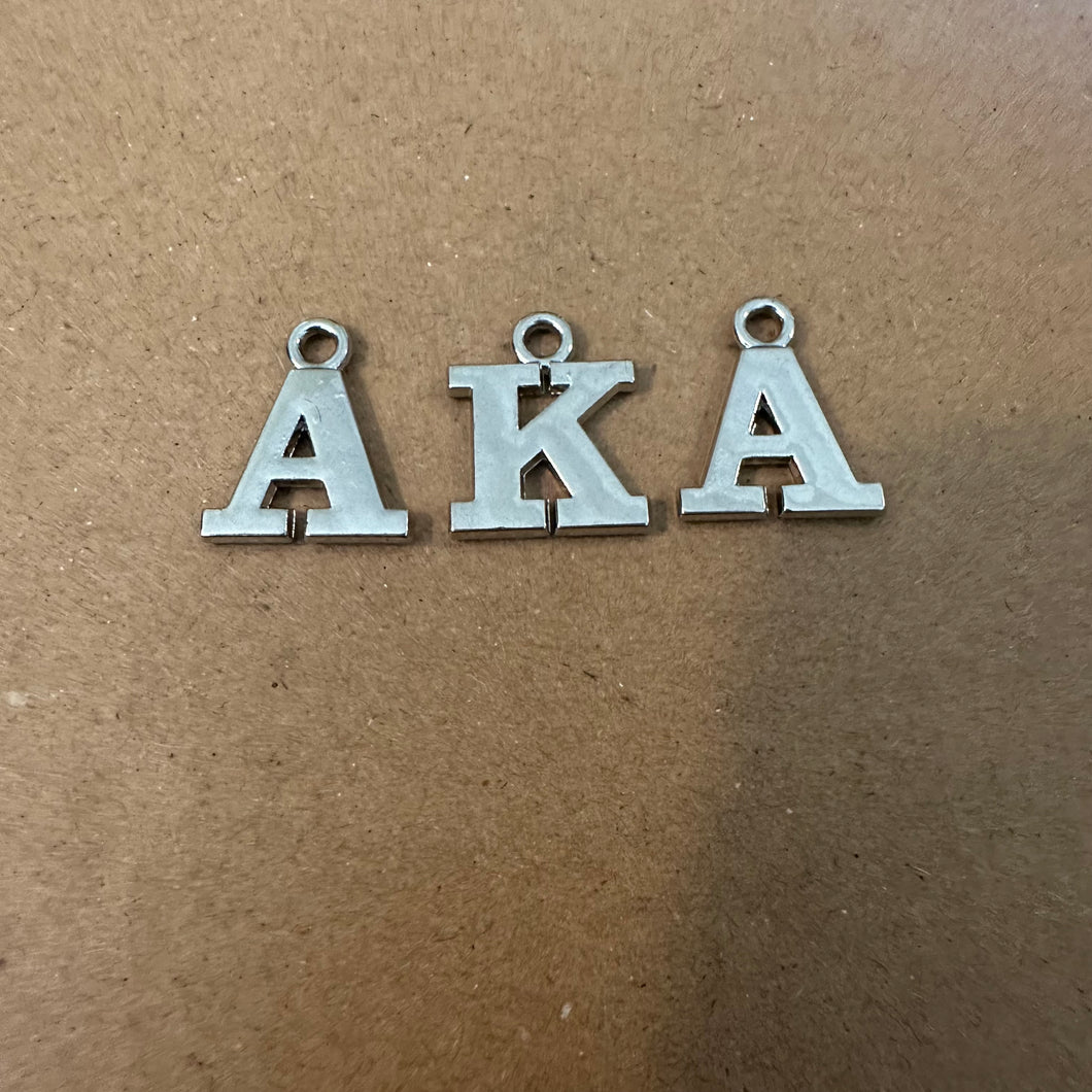 Silver AKA letters