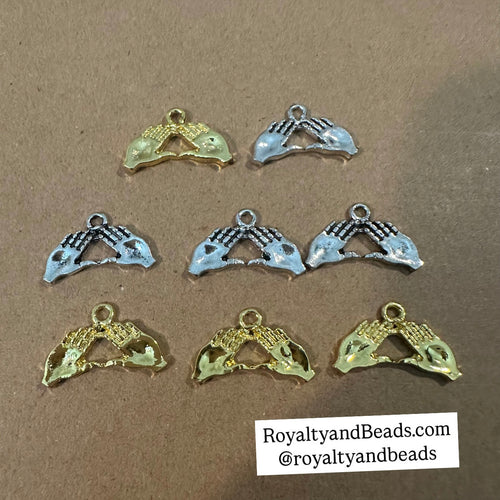 Pyramid hand charm.