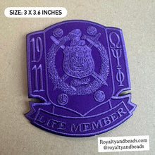 Load image into Gallery viewer, Omega Psi Phi life member patch