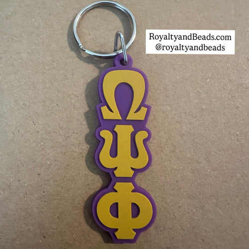 Omega Psi Phi keychain.