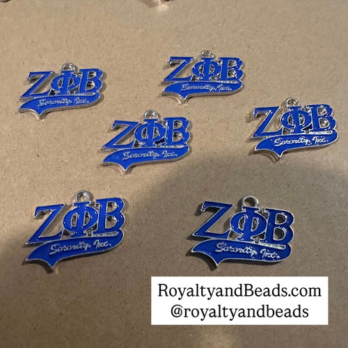 Blue Zeta charms.