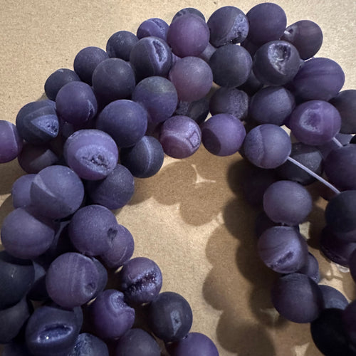 Purple agate 12.